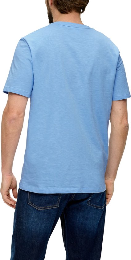 S'Oliver Men-T-shirt--50D1 BLUE-Maat S