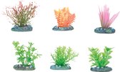 Flamingo - Aquariumdecoratie  voorgrond plant - Willekeurig - S - 5 cm