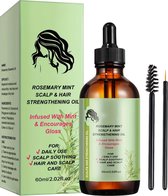 Livano Rozemarijn Olie Voor In Het Haar - Rosemary Oil - Hair Growth - Voor Haargroei - Minoxidil Alternatief - Haaruitval - Serum - 60ML