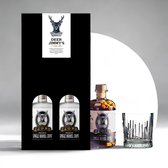 Deer Jimmy's Make Your Own Whisky - Gift Set met glas - Schotse Whisky Speyside & Islay Cask - Rijp je eigen drank met houtsnippers van een gebruikt whisky vat