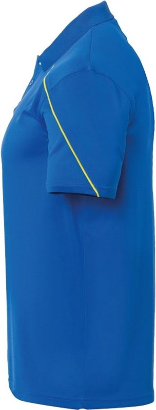 Uhlsport Stream 22 Polo Hommes - Royal / Jaune | Taille : XL