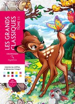 Disney Coloriages Mystères Les Grands Classiques tome 1 1 - Hachette Heroes - Kleuren op nummer kleurboek voor volwassenen