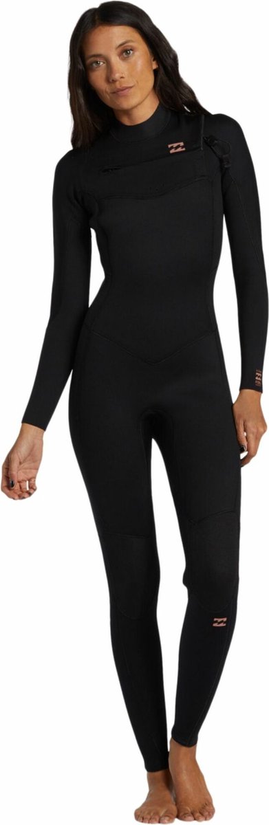 2025 Billabong Dames Foil 4/3mm Borst Ritssluiting Wetsuit