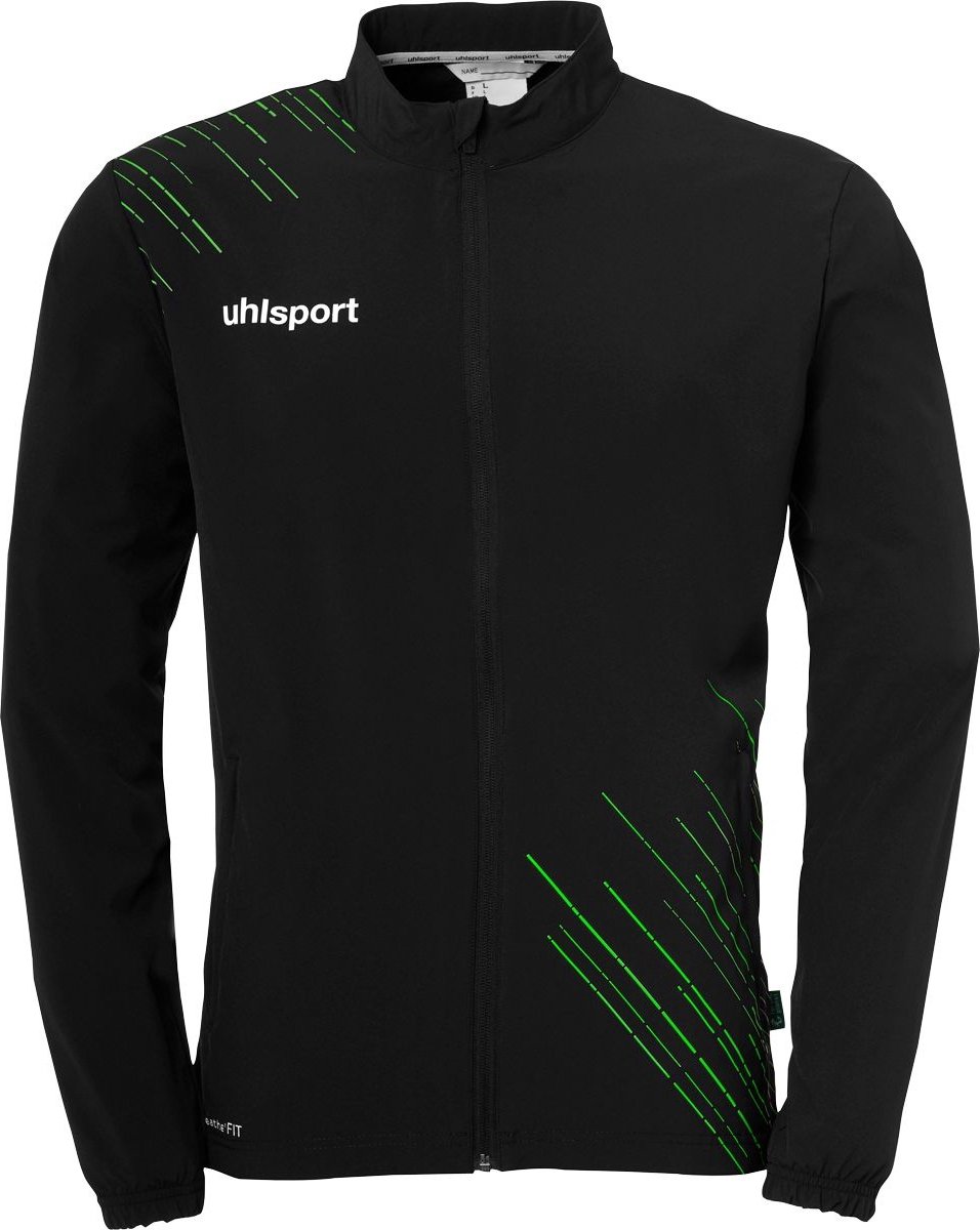 Uhlsport Score 26 Evo Presentatiejack Heren - Zwart / Fluo Groen | Maat: S