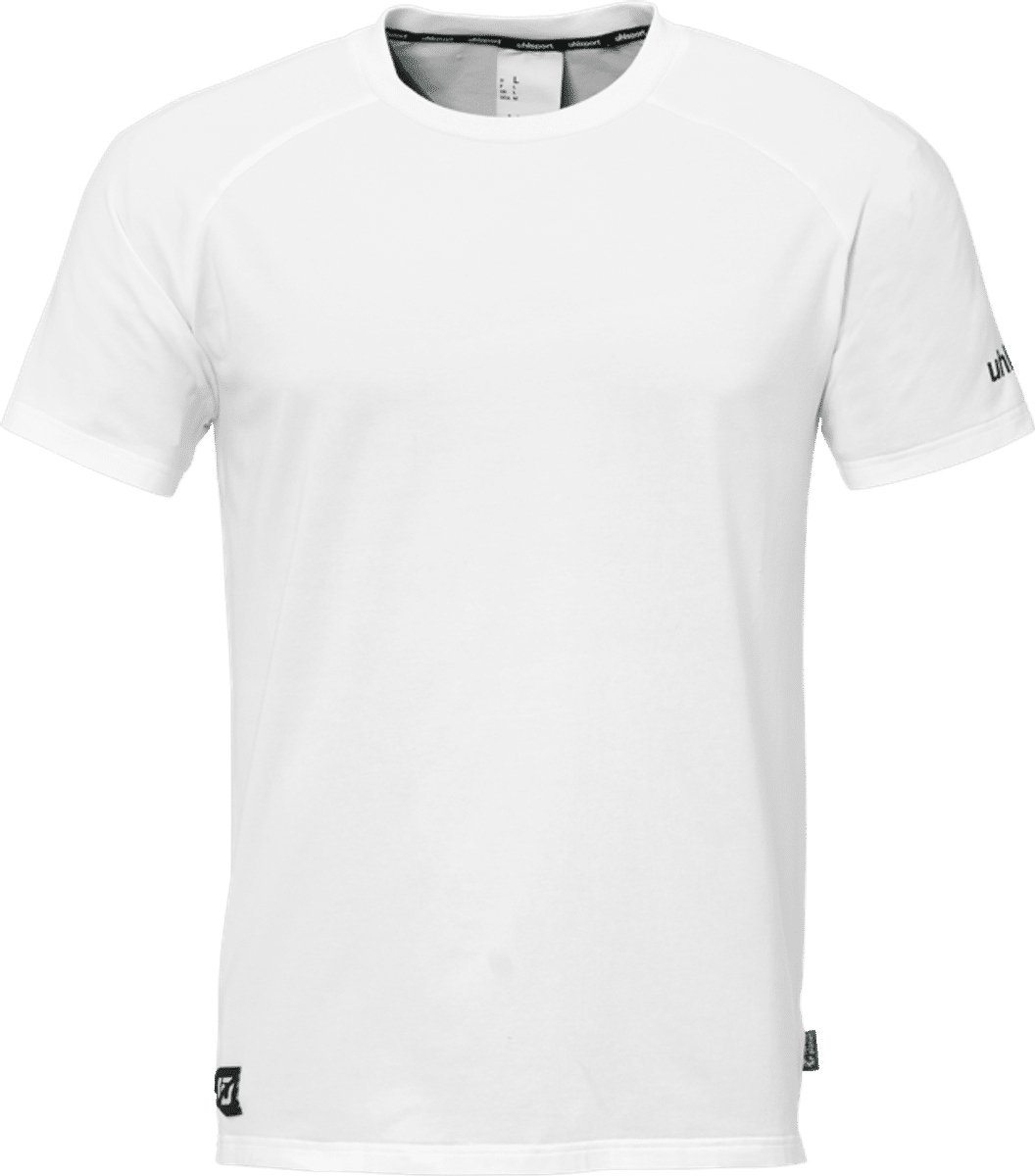 Uhlsport Id T-Shirt Kinderen - Wit / Zwart | Maat: 164