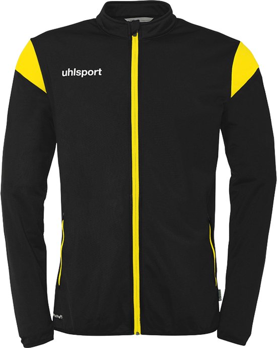 Uhlsport Squad 27 Polyestervest Heren - Zwart / Limoen | Maat: L