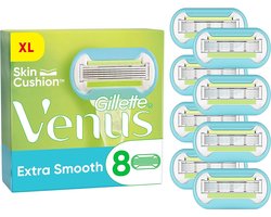 Gillette Venus Extra Smooth - Scheermesjes Voor Vrouwen - 8 Navulmesjes met Skin Cushion