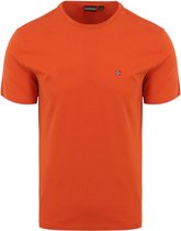 Napapijri - Salis T-shirt Oranje - Heren - Maat M - Regular-fit
