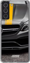 6F hoesje - geschikt voor Samsung Galaxy S21 FE -  Transparant TPU Case - Luxury Car #ffffff