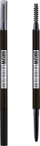 Bol.com 3x Maybelline Brow Ultra Slim Wenkbrauwpotlood 05 Deep Brown aanbieding