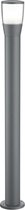 LED Tuinverlichting - Buitenlamp - Trinon Shanila XL - Staand - 7W - Mat Zwart - Aluminium