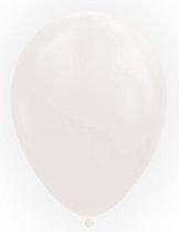 Ballonnen - Fiësta - Wit - 30cm - 100st.