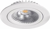Profolux B.V. - LED inbouwspot wit Dimbaar - 5W vervangt 50W - Kantelbaar - 2200K warm wit licht