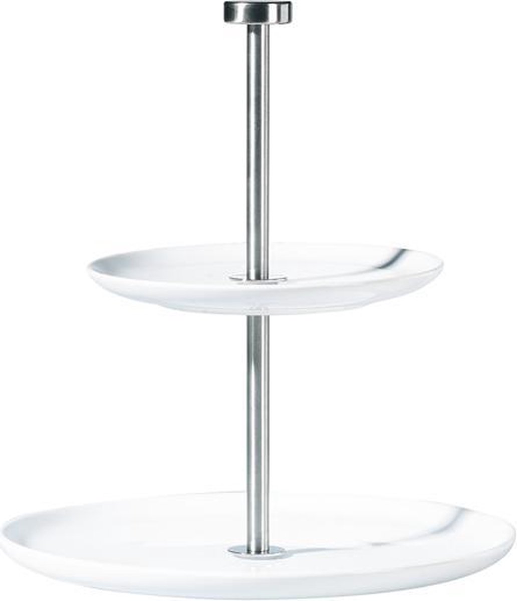 ASA Selection Grand Originale - Etagère met Platte Borden 2 Niveaus - 23,5 cm