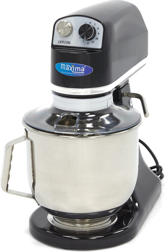 Planeetmenger - 7 L - Tot 2 Kg Deeg - Zwart