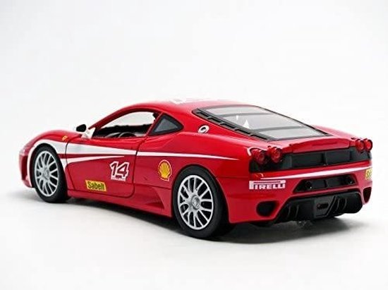 エリート　1/18 フェラーリF430 チャレンジ #14 Ferrari F430 Challenge #14 - 1:18 - Hot Wheels | bol