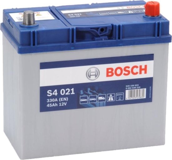 BOSCH | Accu - 12V 45Ah | S4021 - 0 092 S40 210 | Auto Start Accu | bol.com