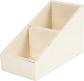 Display box. H: 12 (4) cm. D: 19.5 cm. B: 10 cm. plywood - 1 st