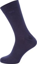 McGregor Solid Heren Sokken | Solid Navy | 2 paar / 2-pack | Maat 43-46 | Crew Sok / Half hoog | Dressed sokken maar ook geschikt als casual sokken in de kleur Blauw