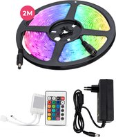 Lagiba 12V waterdichte LED strip - 200 cm - RGB - 14.4 Watt