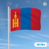 Vlag Mongolie 120x180cm