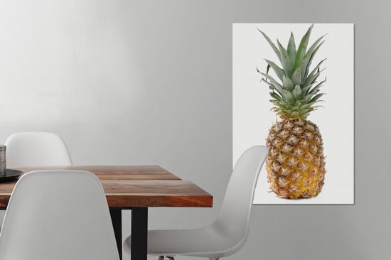 Toile ananas verticale 40x60 cm - Tirage photo sur toile (Décoration murale salon / chambre)