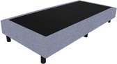 Bedworld Boxspring 100x220 - Waterafstotend grof - Donker grijs (P89)