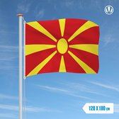 Vlag Macedonie 120x180cm