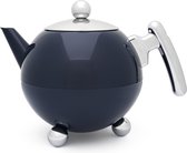 Bol.com Bredemeijer Theepot Bella Ronde 12L Oxford Blue- Dubbelwandig aanbieding
