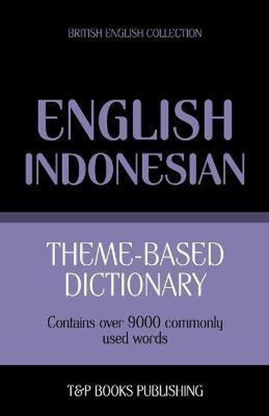 British English Collection- Theme-based dictionary British E ... - cover