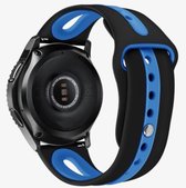 Polar Vantage M duo sport band - zwart/blauw - 46mm