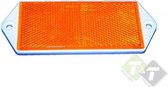 Reflector Oranje, 100mm x 50mm, E24 keurmerk