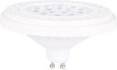 Ledlamp G U10 15W 30 ° Breedstraler - Wit licht - Aluminium - Wit - Wit licht - SILUMEN