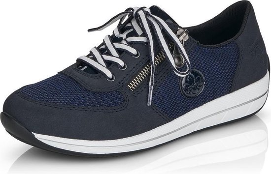 Rieker - Dames schoenen - N1111-14 - blauw - maat | bol.com