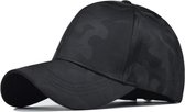 Baseball Cap – eCarla – Zwart - Pet met Splash patroon