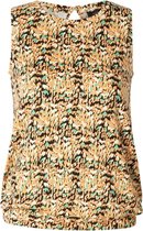 YESTA Laylen Top - Fresh Orange/MultiCo - maat 3(52)