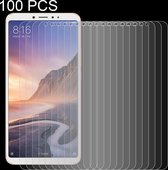 100 stuks 9H 2.5D gehard glasfolie voor Xiaomi Mi Max 3