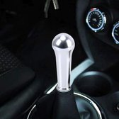 Universele auto gemodificeerde shifter hendel cover handmatige automatische pookknop, grootte: 10 * 4cm (zilver)