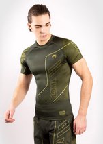 Venum LOMA Commando Rashguard Short Sleeves Khaki maat M