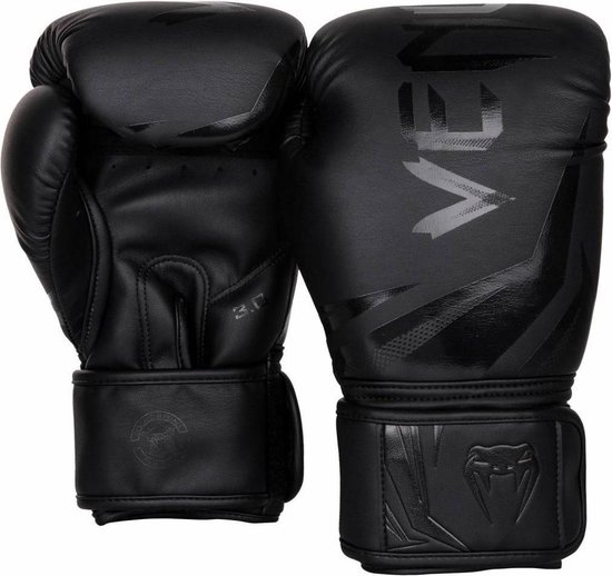 Venum Challenger 3.0 Bokshandschoenen PU - Matzwart - 10 oz