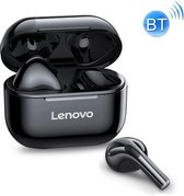Originele Lenovo LivePods LP40 TWS IPX4 waterdichte Bluetooth-oortelefoon met oplaaddoos, ondersteuning voor Touch & HD Call & Siri & Master-slave Switching (zwart)