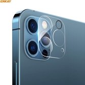 Voor iPhone 12 Pro Max ENKAY Hat-Prince 9H Achteruitrijcamera Lens Gehard Glas Film Volledige dekking Beschermer