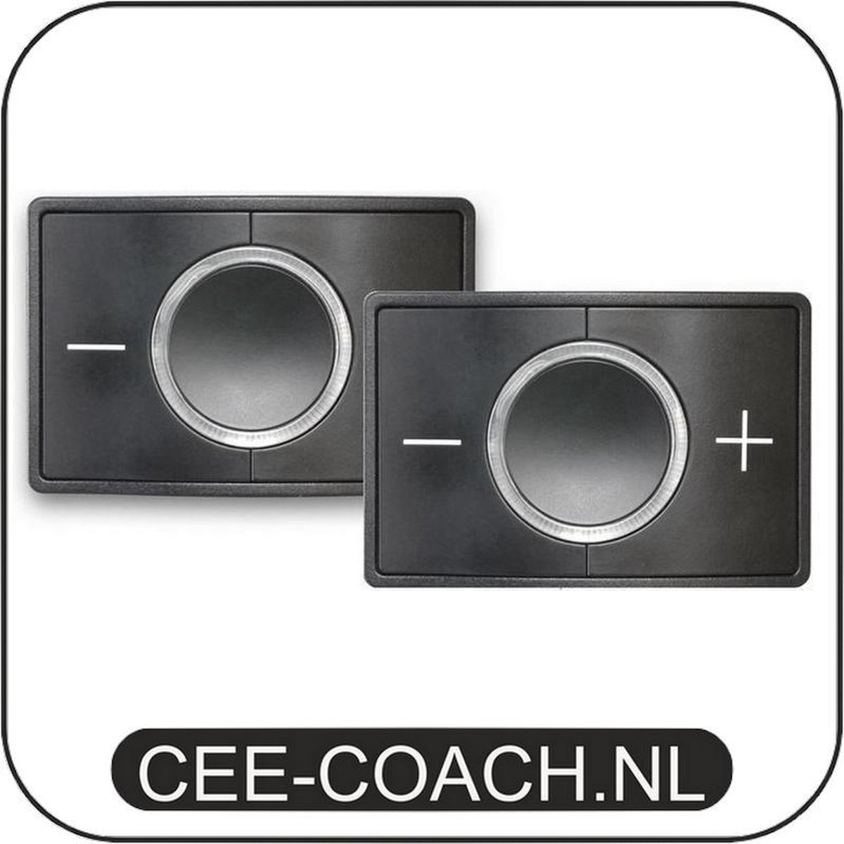 Ceecoach Communicatie duo set - Color : Zwart
