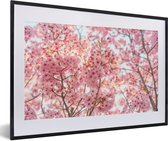Fotolijst incl. Poster - Kersenbloesem in Japan - 60x40 cm - Posterlijst