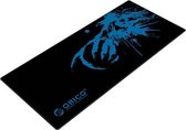 Orico Gaming XXL Muismat - 90 x 40 centimeter - Met antislip - Zwart-Blauw