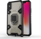 Voor iPhone X Space PC + TPU beschermhoes (zilver)