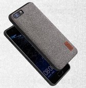 MOFI voor Huawei P10 Plus stoffen oppervlak PC + TPU schokbestendige combinatie Case Cover (grijs)