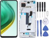 Lcd-scherm en Digitizer Volledige montage met frame voor Xiaomi Mi 10T Pro 5G / Mi 10T 5G / Redmi K30S M2007J3SC M2007J3SY (zilver)