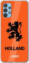 6F hoesje - geschikt voor Samsung Galaxy A32 4G -  Transparant TPU Case - Nederlands Elftal - Holland #ffffff