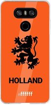 6F hoesje - geschikt voor LG G6 -  Transparant TPU Case - Nederlands Elftal - Holland #ffffff